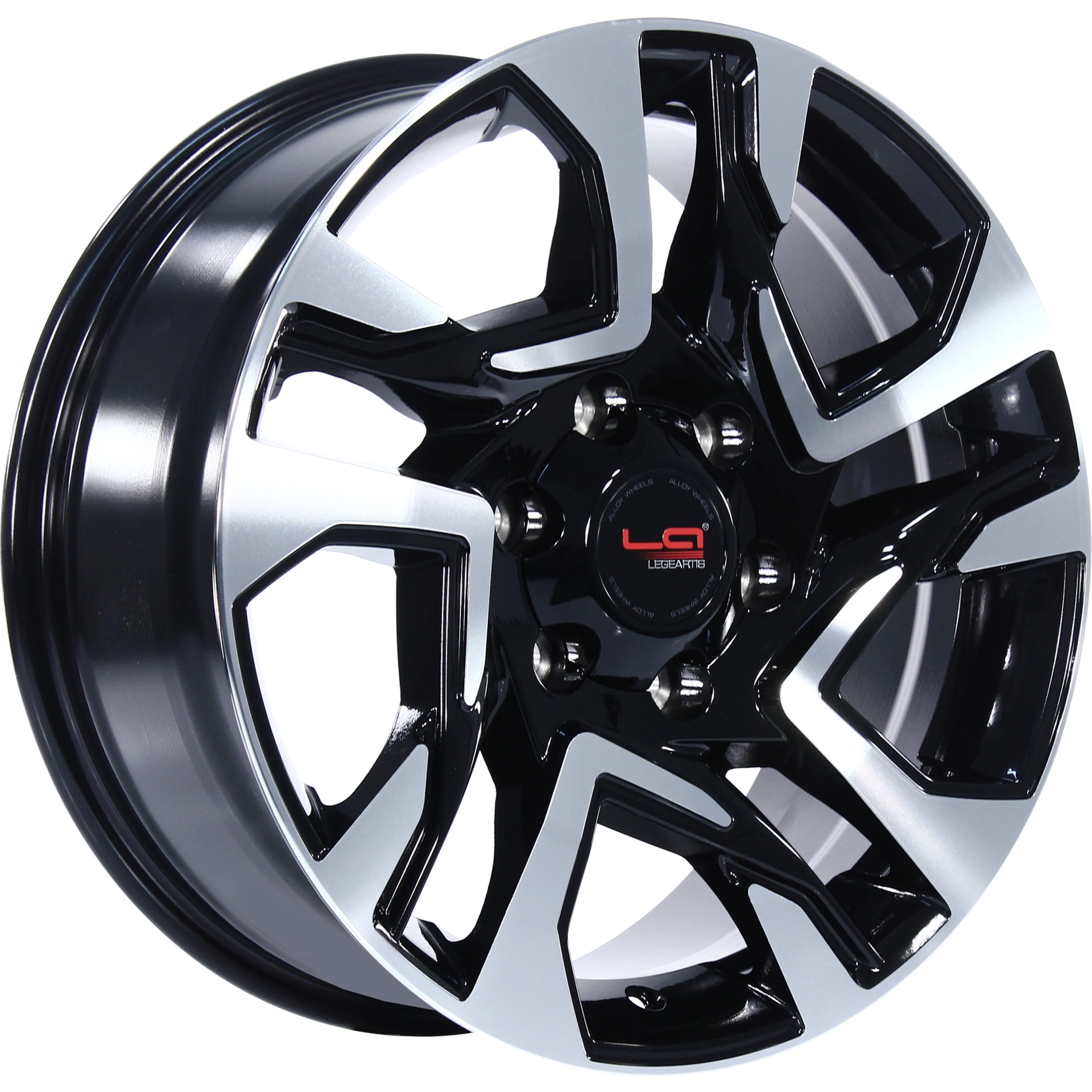 Диск автомобильный REPLICA _Concept-TY566 LEGEARTIS CONCEPT-TY566 7.5X17/6X139.7 ET25 D106.1 (под ориг.крепеж) BKF