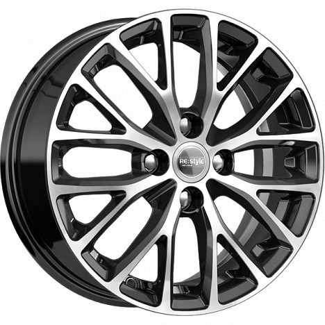 Диск автомобильный КиКРеплика КС782 КиК 6X15/4X100 ET46 D54.1 алмаз-черный