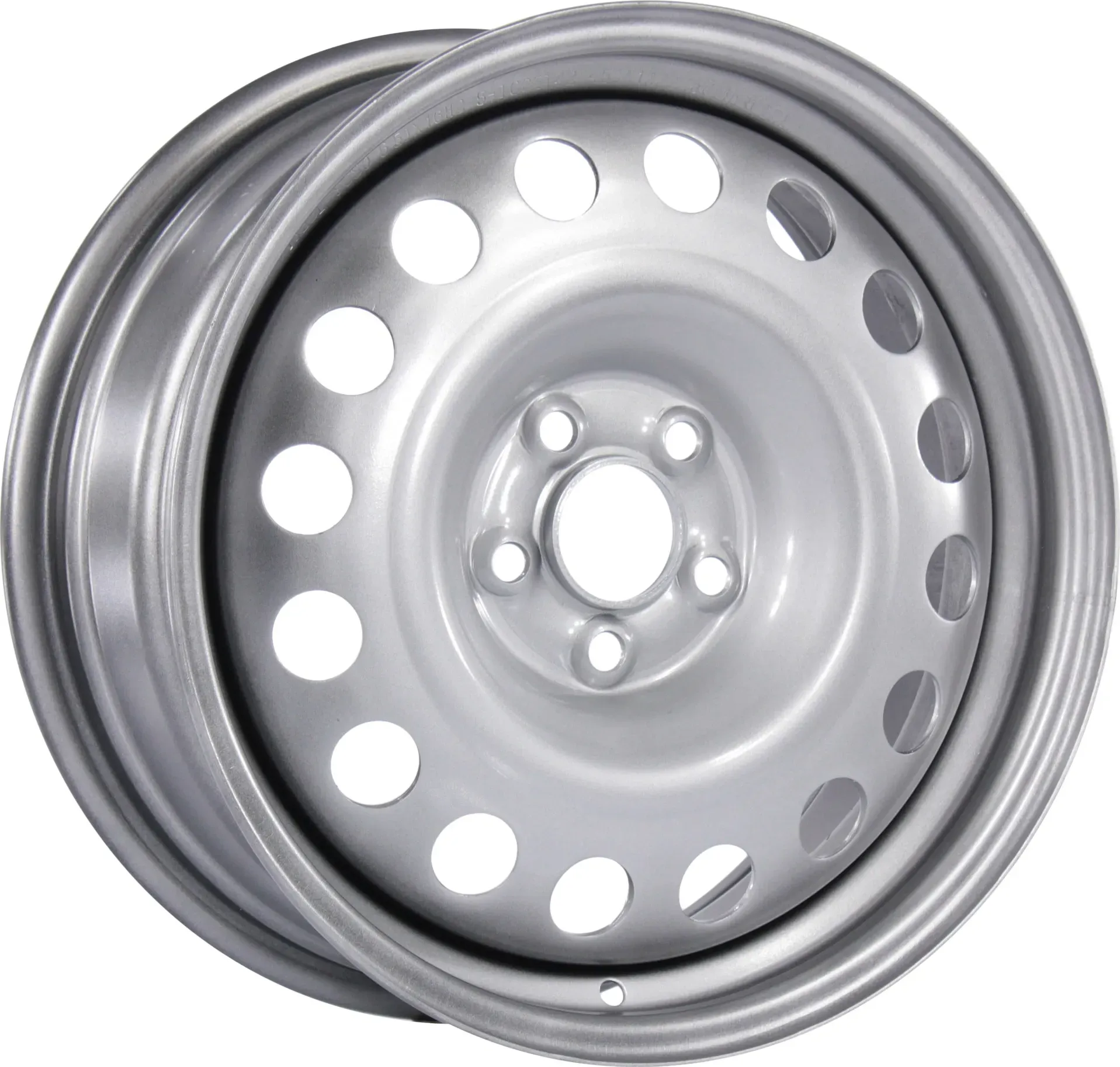 Диск автомобильный TREBL 9680T 6.5X16/5X100 ET42 D57.1 SILVER