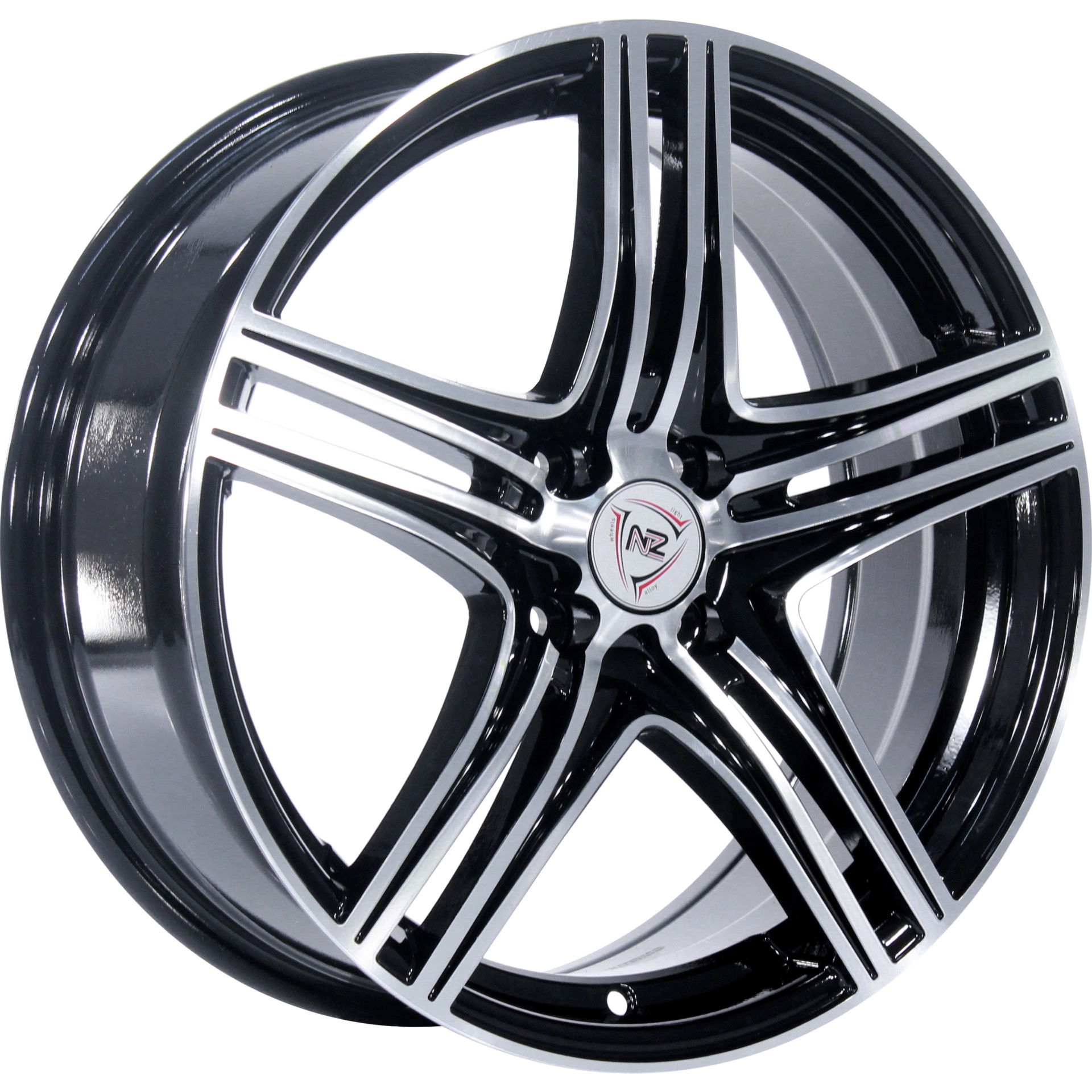 Диск автомобильный NZ F-6 7X17/4X100 ET38 D60.1 BKF