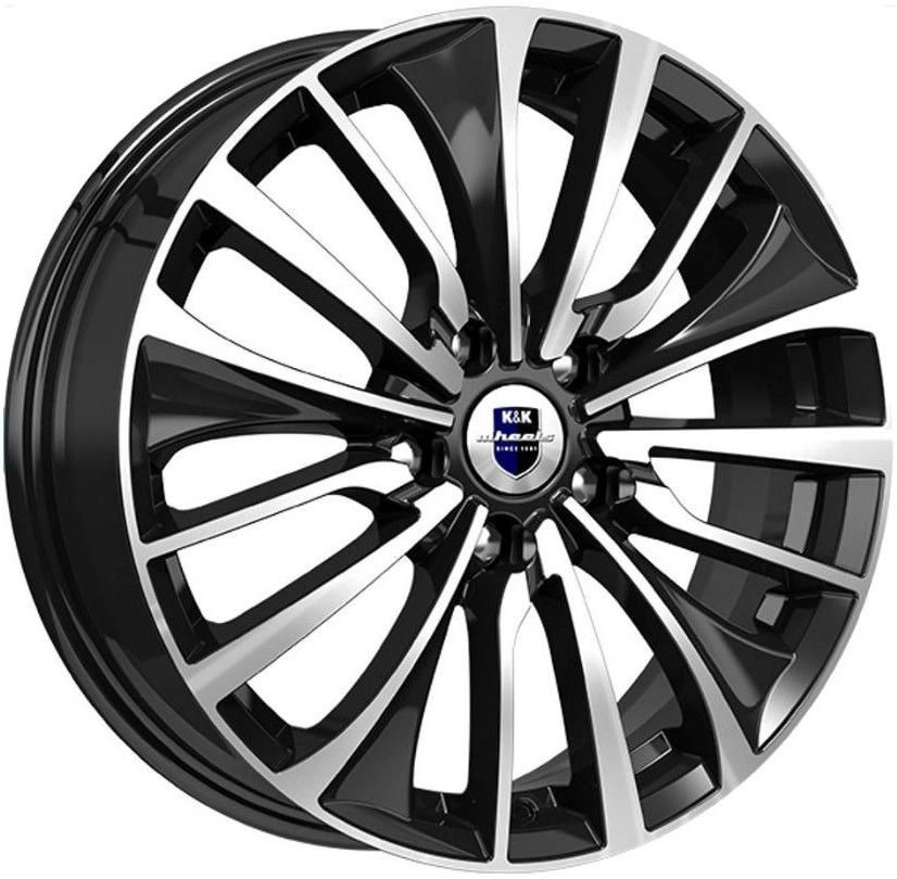 Диск автомобильный RAPID Flanker-оригинал 6.5X17/4X100 ET41 D60.1 алмаз-черный
