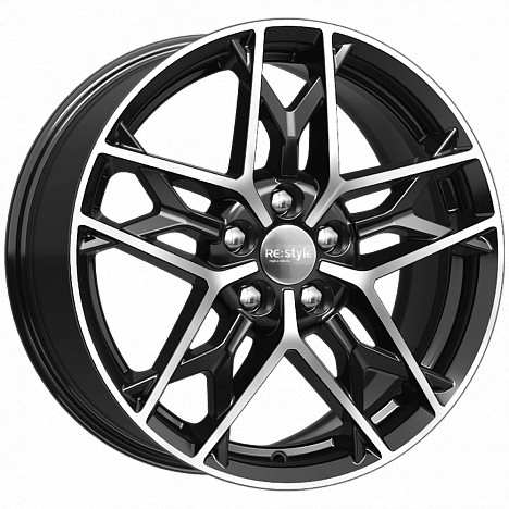 Диск автомобильный КиКРеплика КС894 Кик 7.5X17/5X114.3 ET52.5 D67.1 алмаз-черный