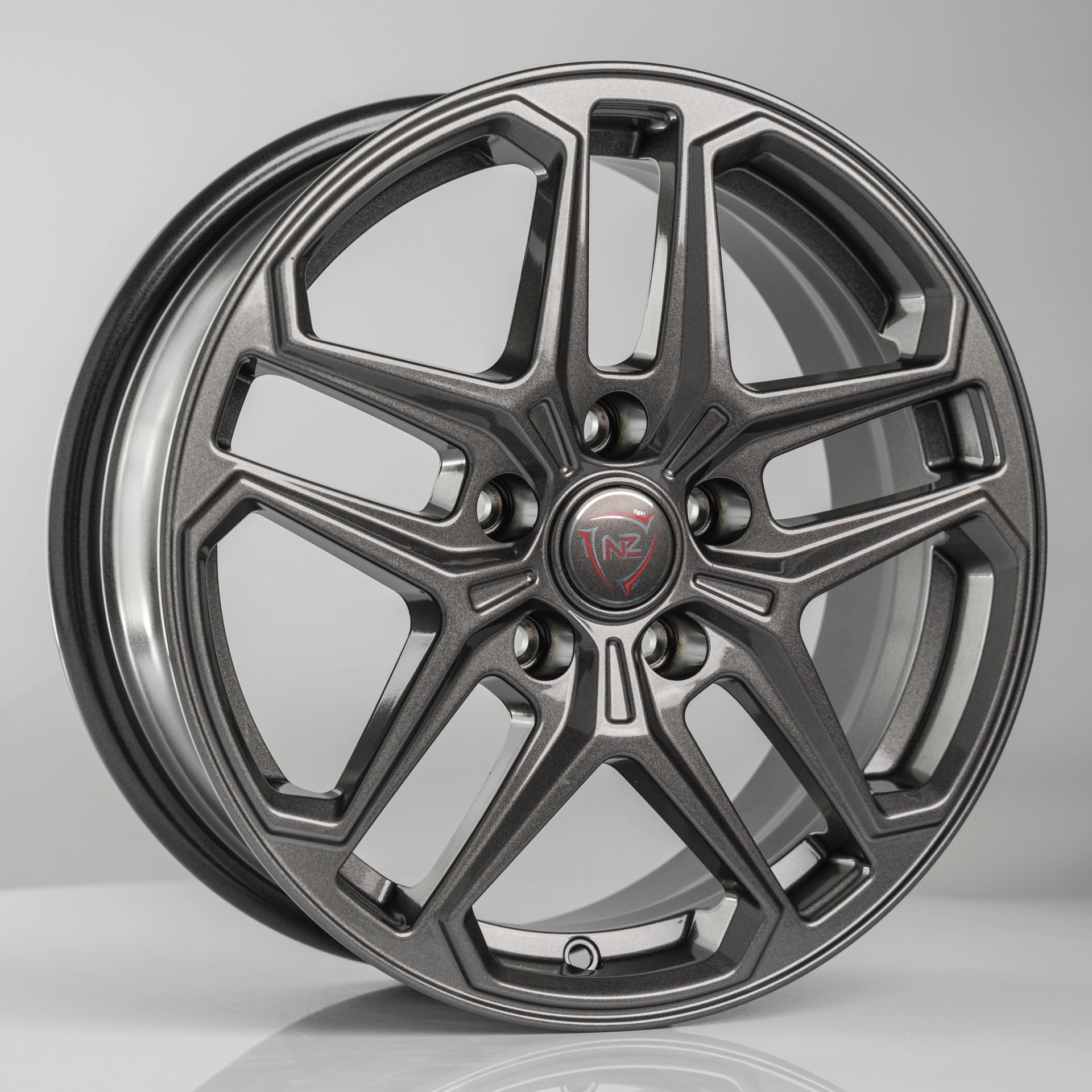 Диск автомобильный NZ_Россия R-04 NZ 6.5X16/5X112 ET46 D57.1 GRAPHITE