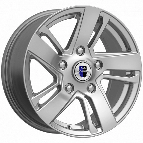 Диск автомобильный КиК Каштак 7X16/5X139.7 ET40 D98 дарк-платинум