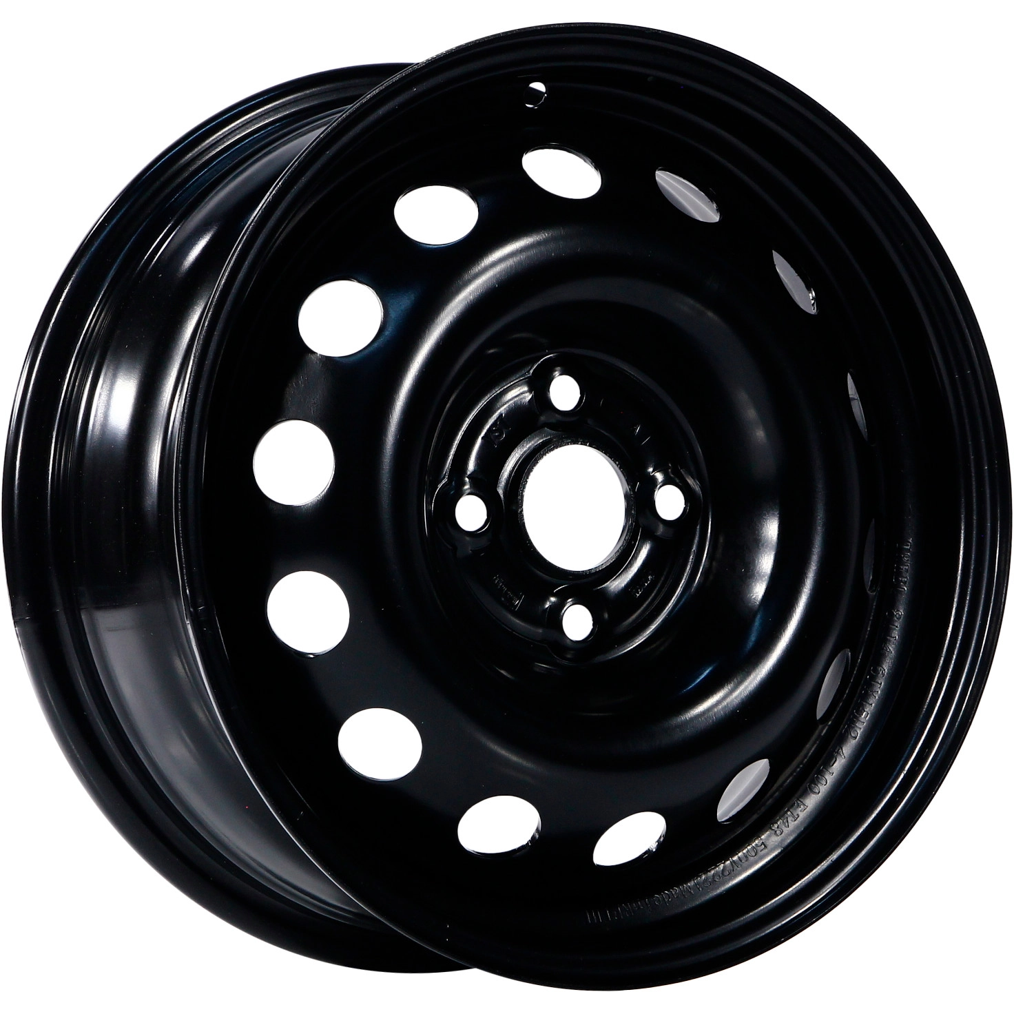 Диск автомобильный TREBL 5220T_P 5X14/4X100 ET46 D54.1 BLACK