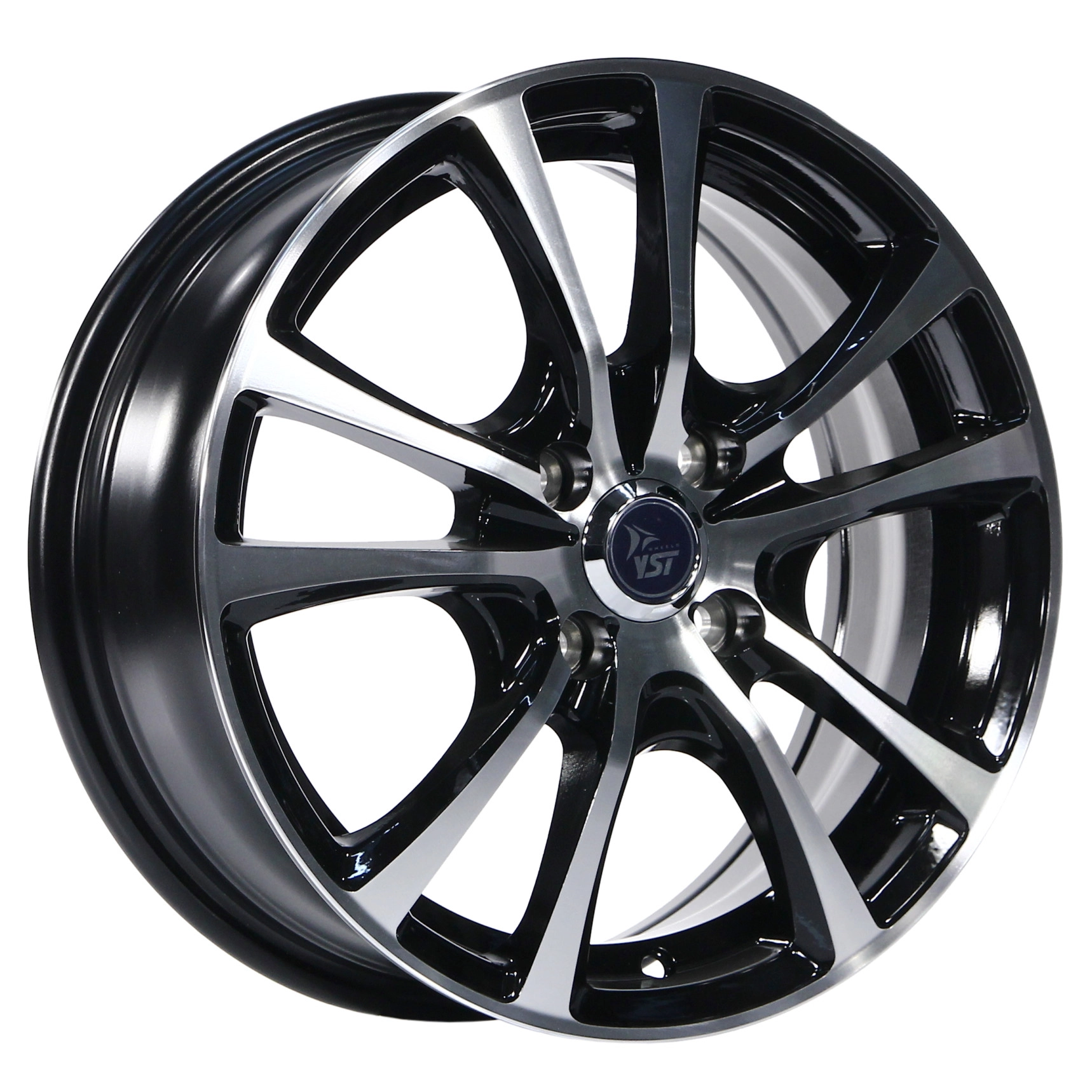 Диск автомобильный YST X-3 6X15/4X100 ET50 D60.1 BKF