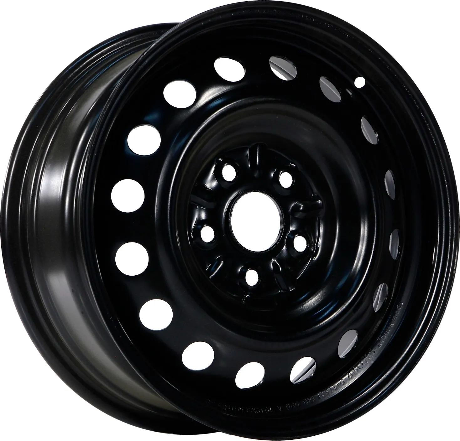 Диск автомобильный TREBL 8756T_P 6.5X16/5X114.3 ET45 D67.1 BLACK
