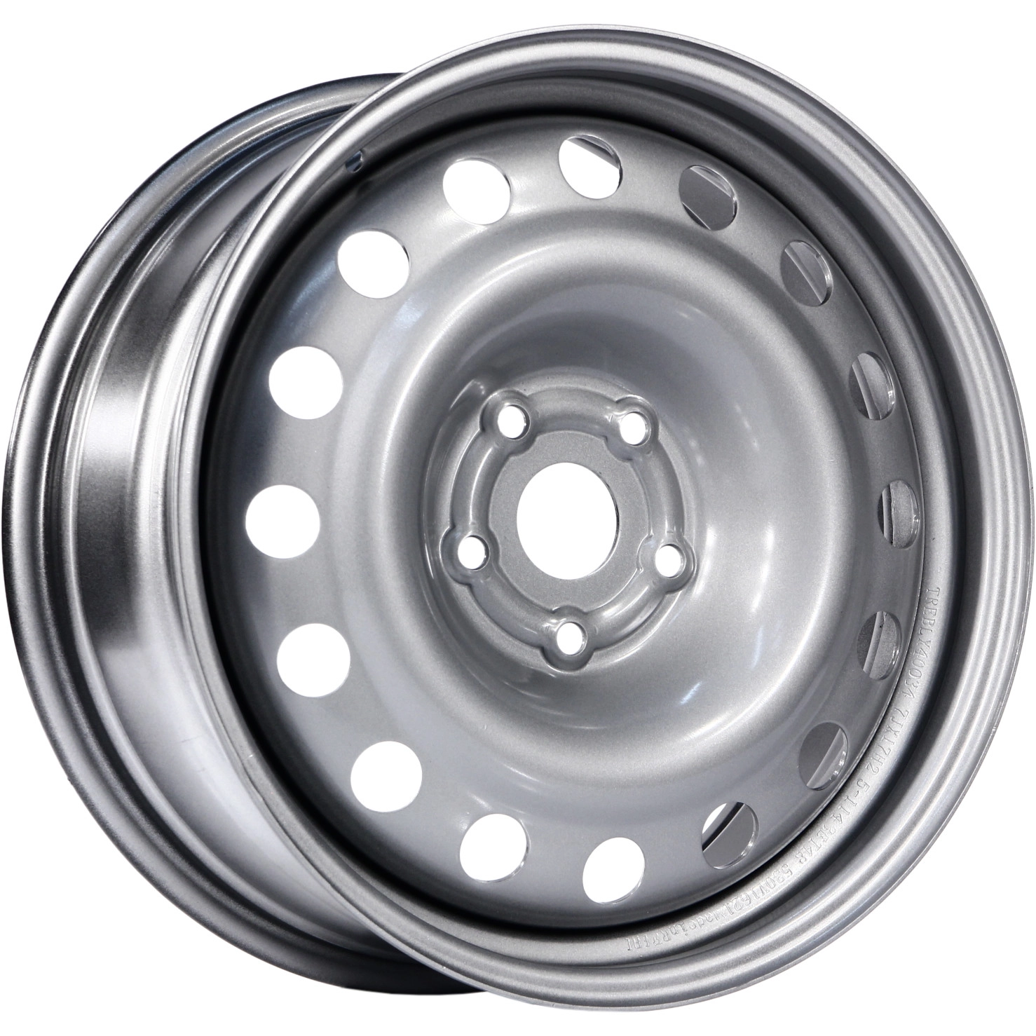 Диск автомобильный TREBL X40034 7X17/5X114.3 ET48 D56.1 SILVER