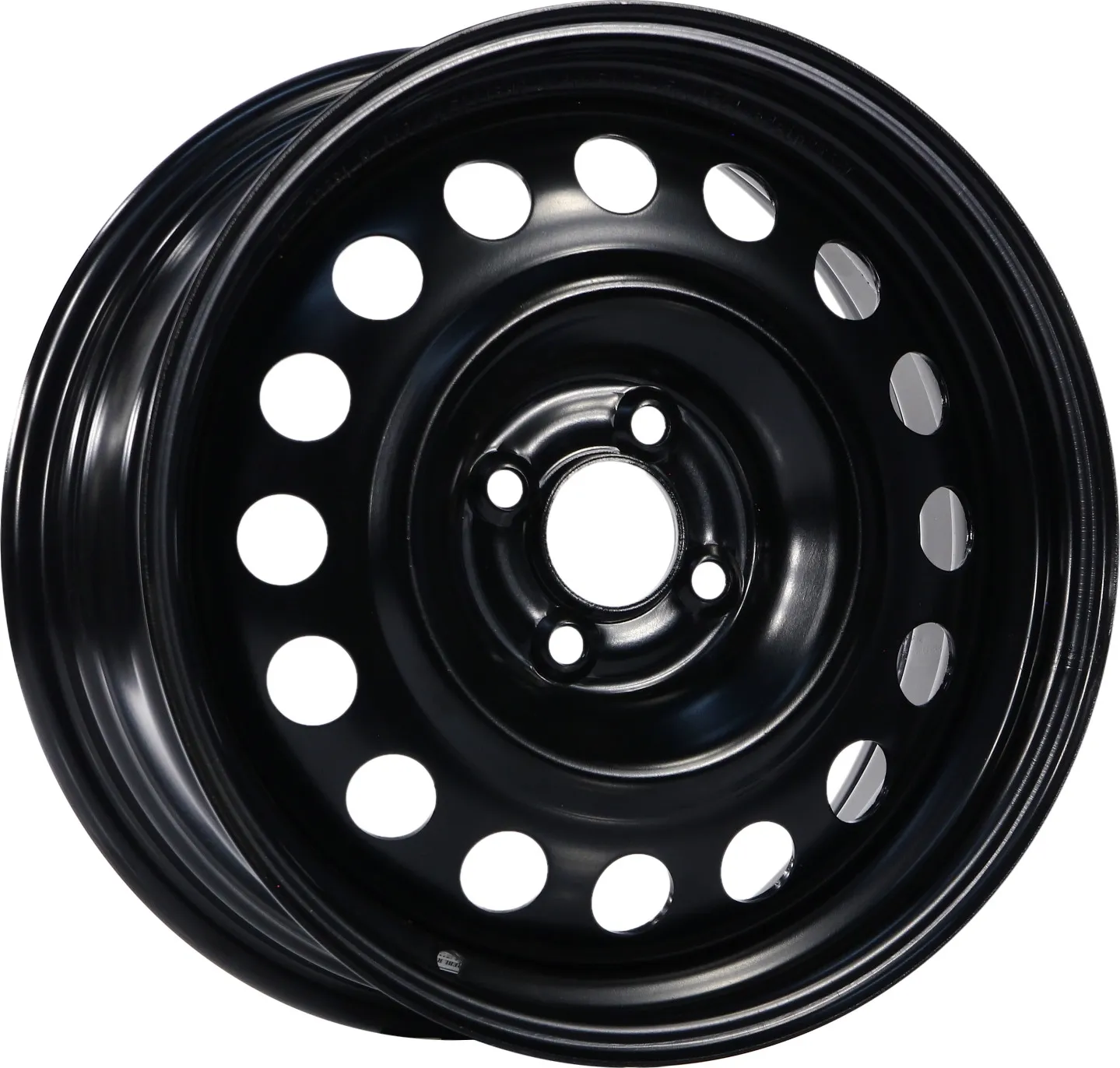 Диск автомобильный TREBL R-1676_P 6.5X16/4X100 ET37 D60.1 BLACK
