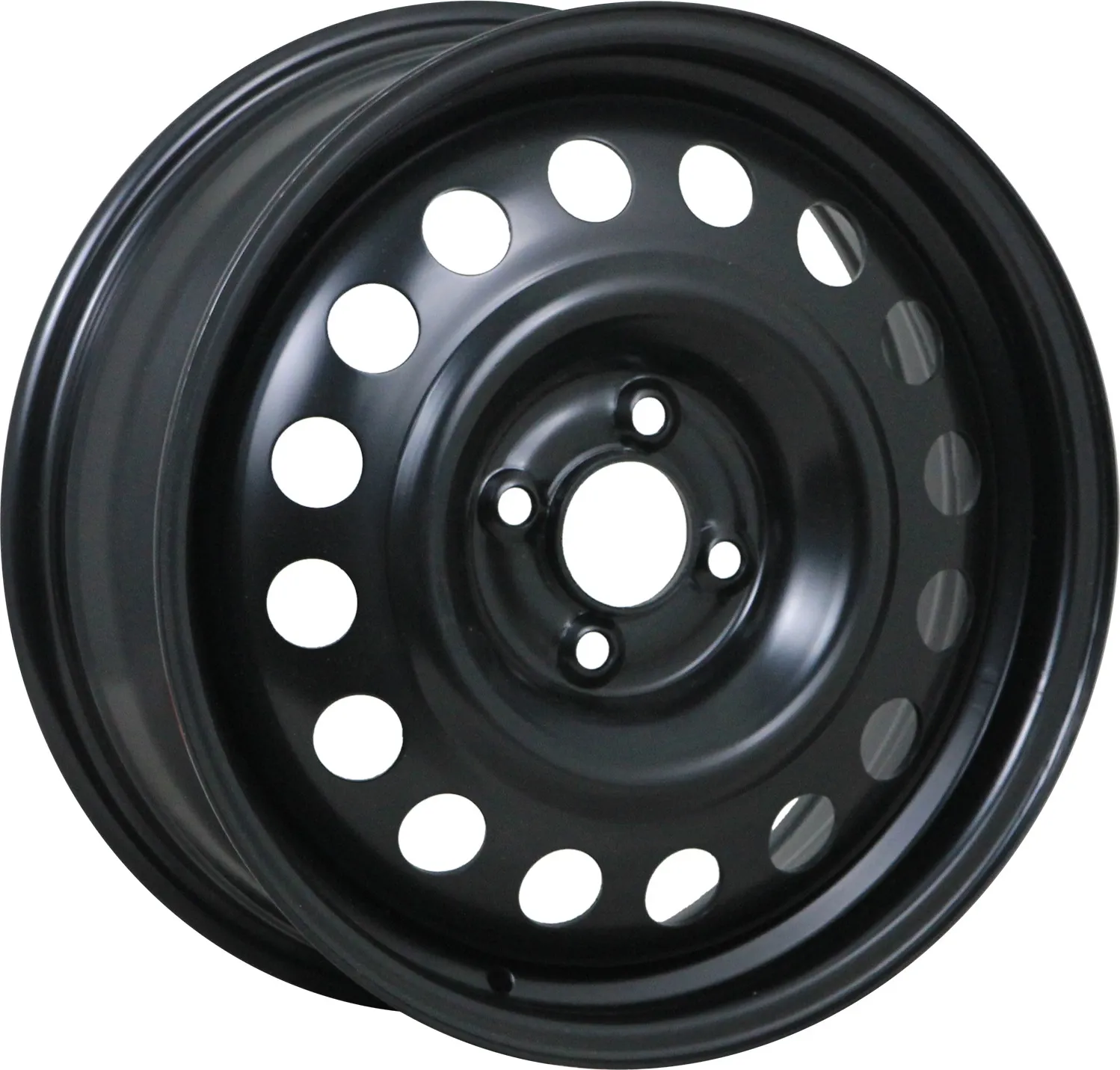 Диск автомобильный TREBL X40033_P 6X16/4X100 ET50 D60.1 BLACK
