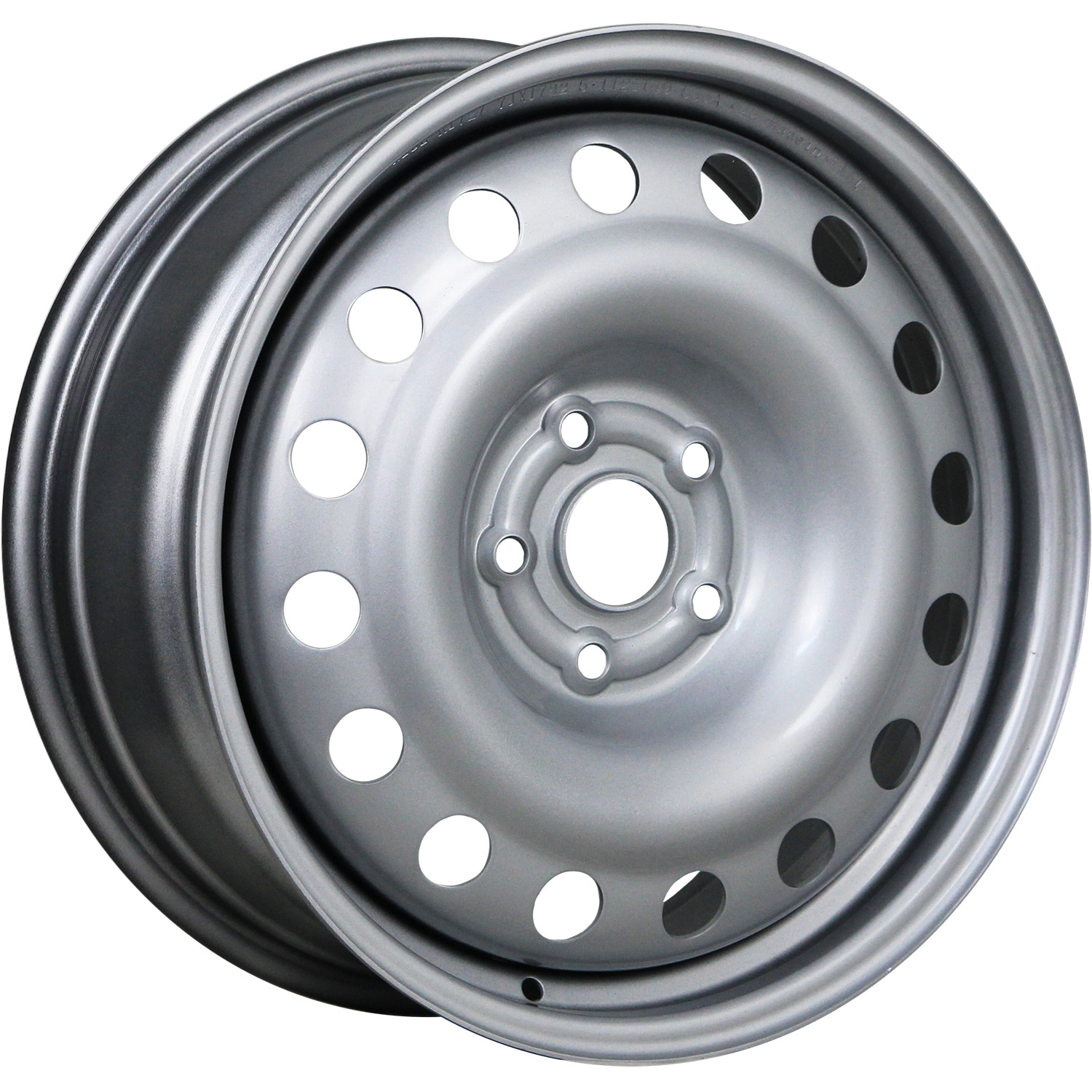 Диск автомобильный TREBL R-1727 7X17/5X112 ET49 D57.1 SILVER
