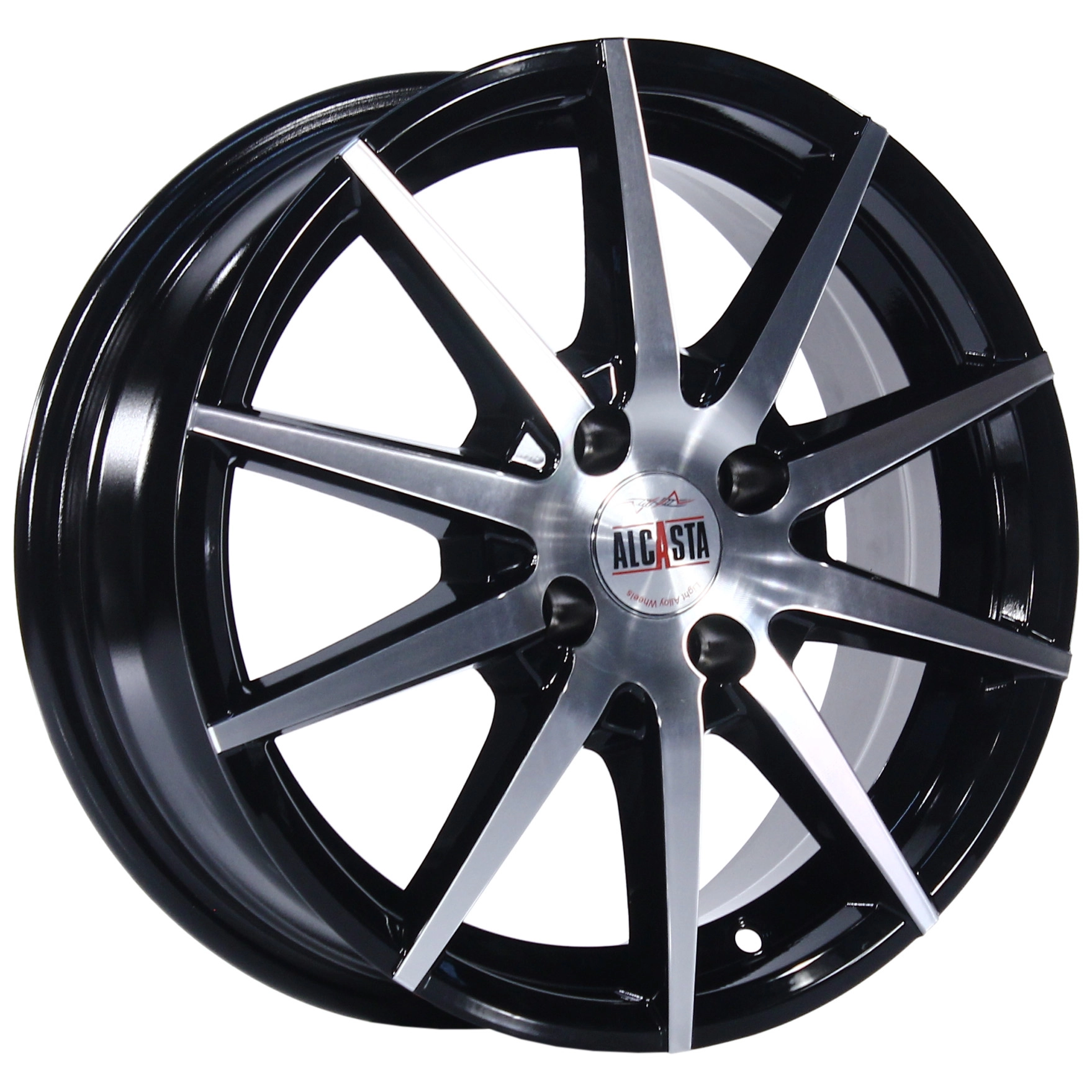 Диск автомобильный ALCASTA M53 6X15/4X100 ET36 D60.1 BKF