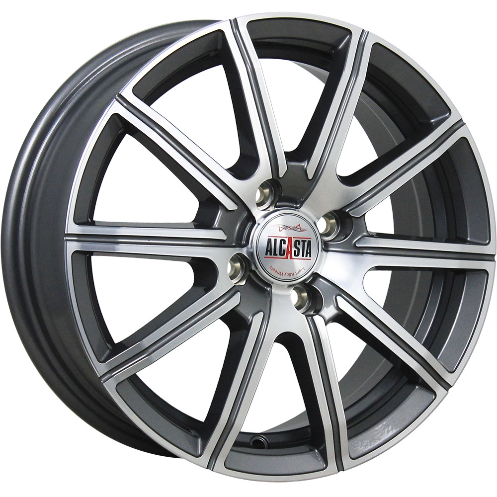 Диск автомобильный ALCASTA M55 6X15/4X100 ET40 D60.1 GMF
