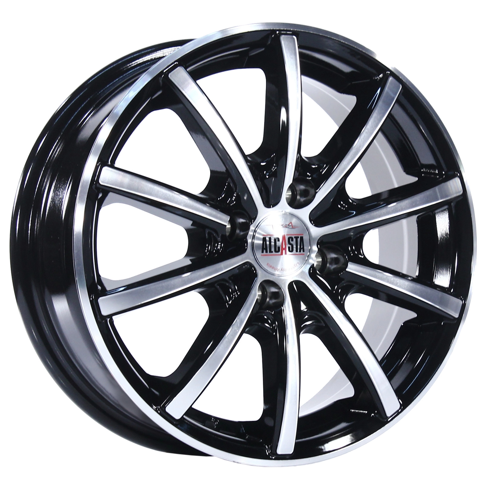 Диск автомобильный ALCASTA M58 6X15/4X100 ET36 D60.1 BKF