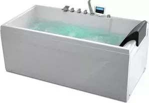 Акриловая ванна GEMY 161x81 с гидромассажем (G9075 K L)