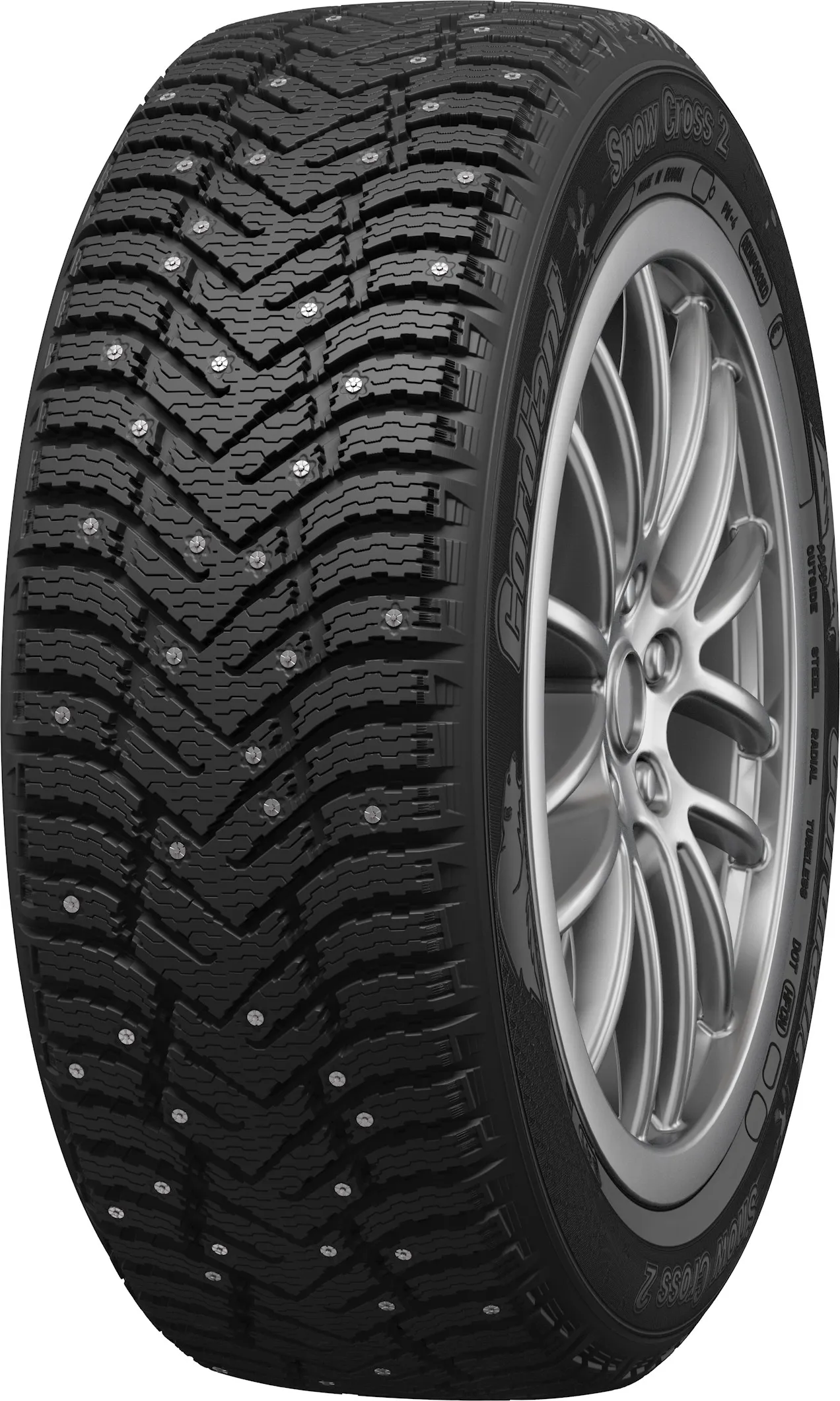 Шина CORDIANT Snow Cross 2 SUV 103T 235/55R17 б/к Ошип.