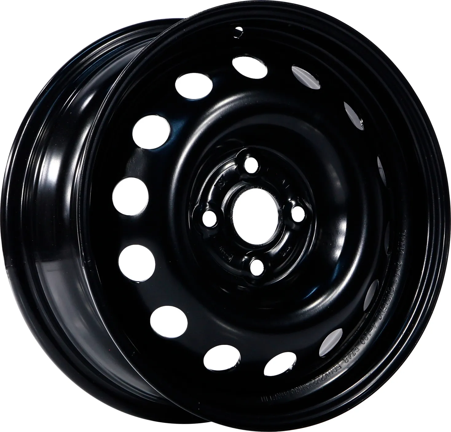Диск автомобильный TREBL 7915T_P 6X15/4X100 ET43 D56.6 BLACK