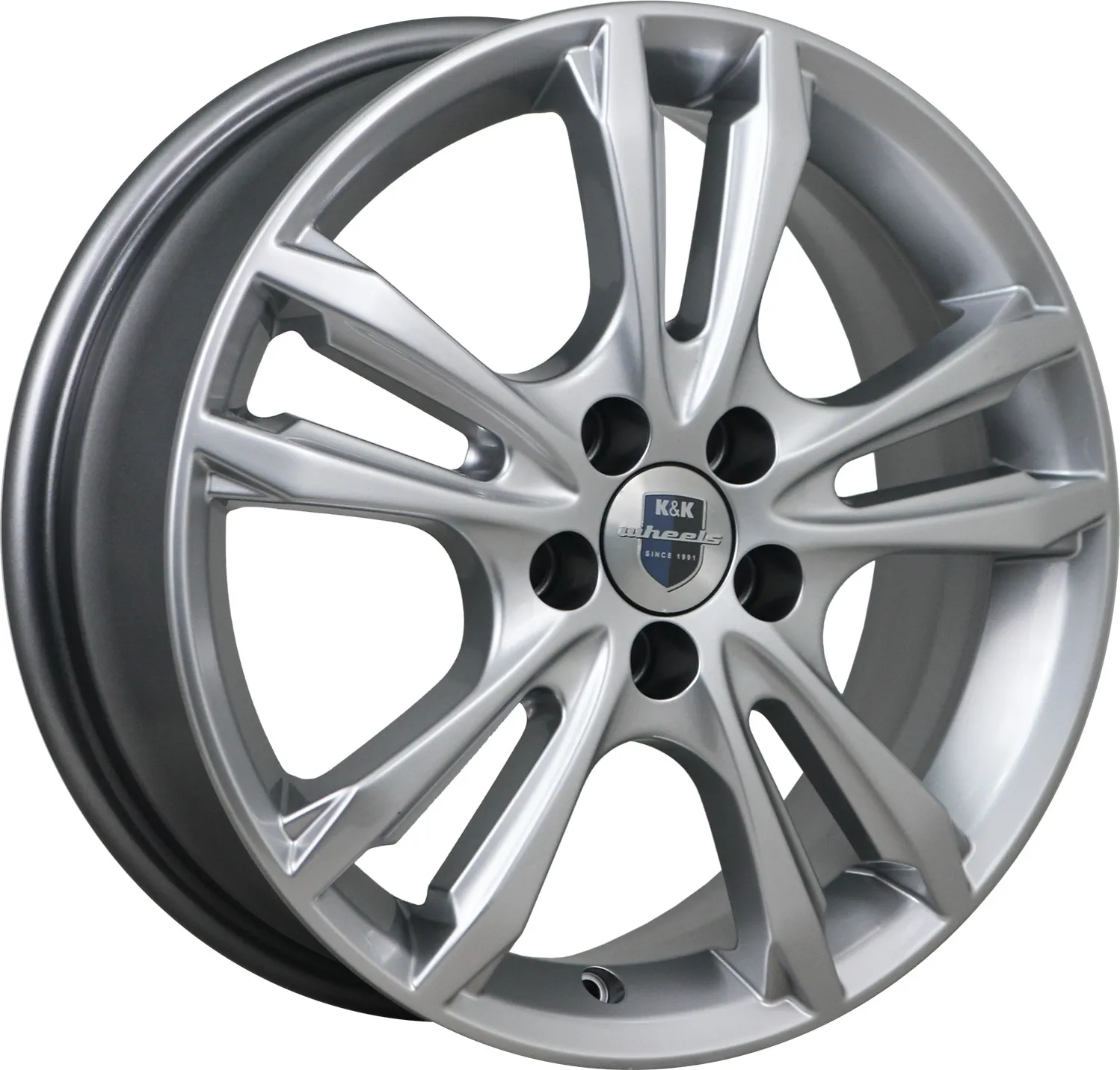 Диск автомобильный КиК Samara 6X16/5X114.3 ET50 D67.1 сильвер-SK