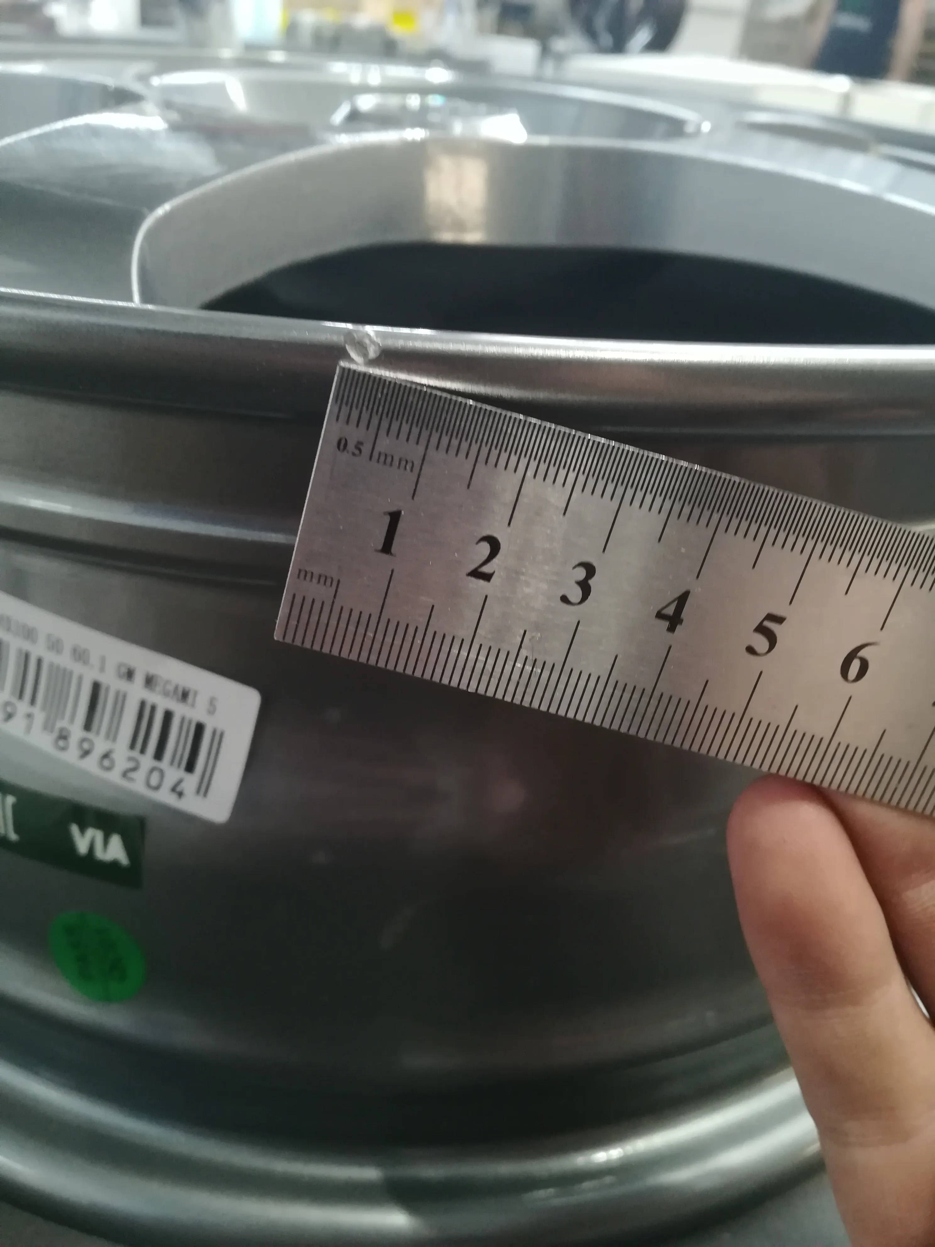 Диск автомобильный Распродажа MGM-7 MEGAMI 6X15/4X100 ET50 D60.1 GM*(Б/У)