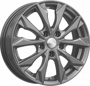 Диск автомобильный СКАД Нагоя НАГОЯ 6X16/4X100 ET52 D54.1 графит