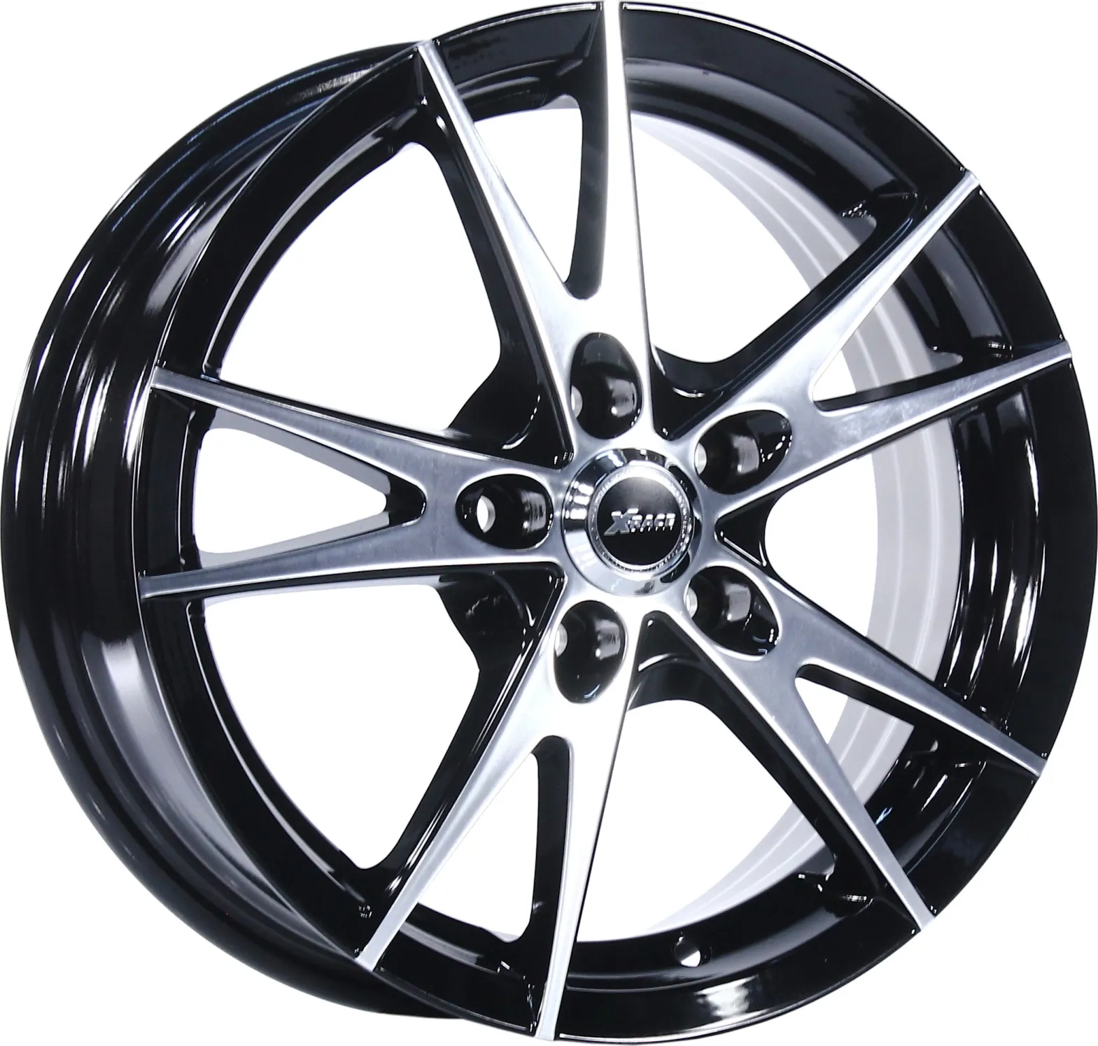 Диск автомобильный X-RACE AF-11 6X15/5X100 ET38 D57.1 BKF