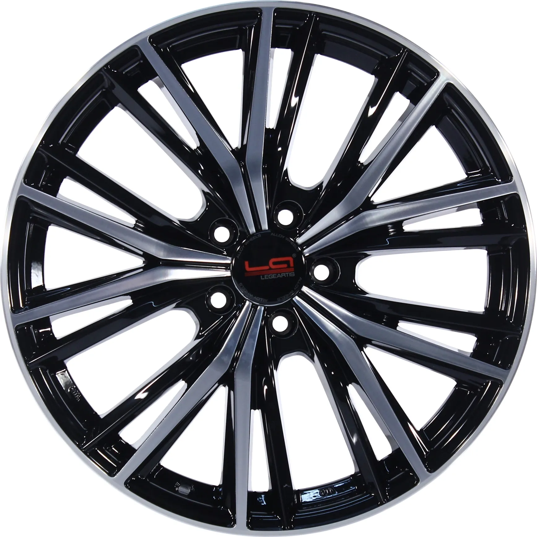 Диск автомобильный REPLICA MR197 LEGEARTIS 8X19/5X112 ET38 D66.6 BKF
