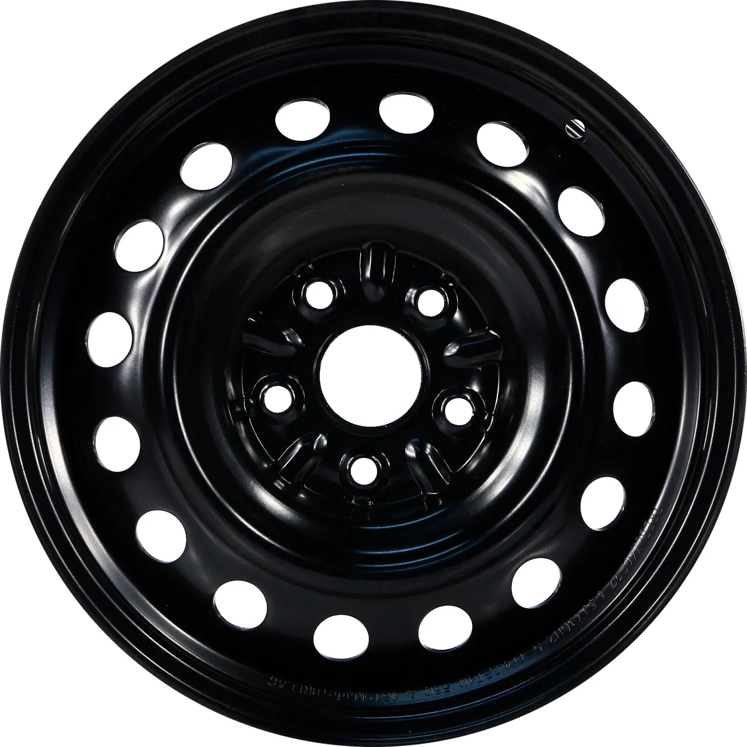 Диск автомобильный TREBL 9975_P 6.5X16/5X108 ET52.5 D63.3 BLACK