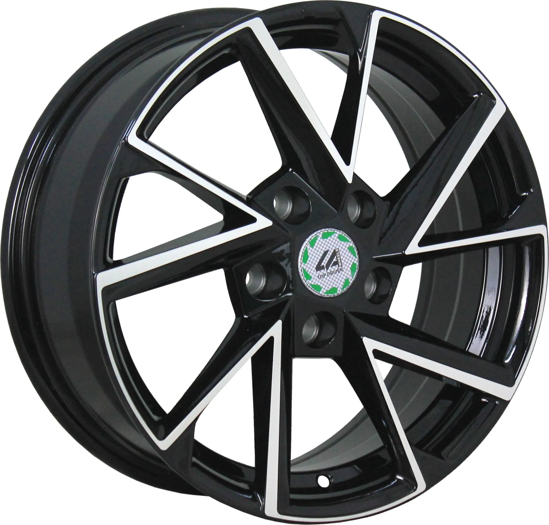 Диск автомобильный REPLICA TD MI8-S TOP DRIVER 6.5X16/5X114.3 ET38 D67.1 BKF