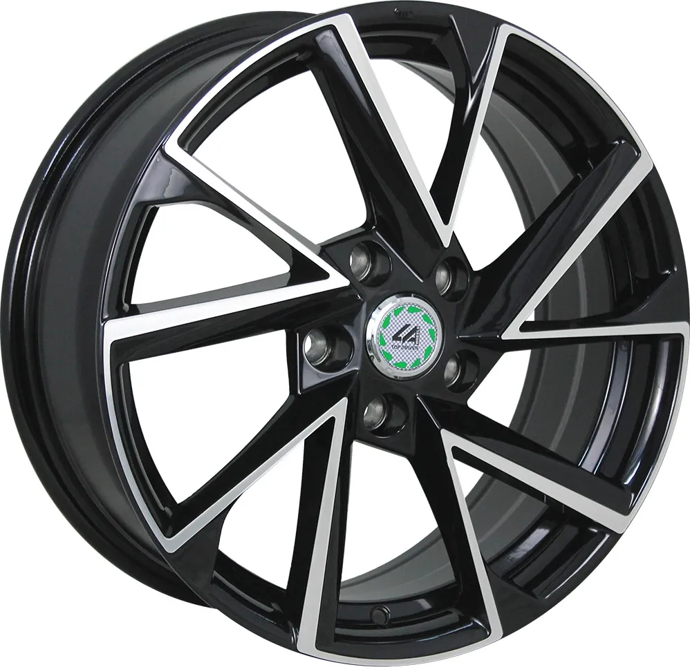 Диск автомобильный REPLICA TD TY18-S TOP DRIVER 6.5X16/5X114.3 ET45 D60.1 BKF