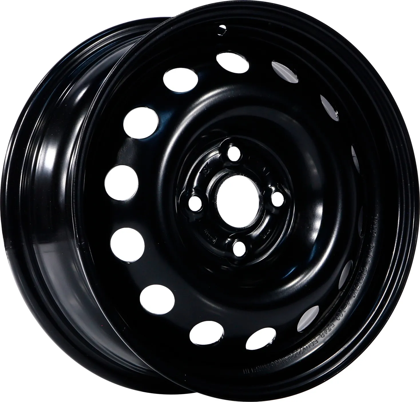 Диск автомобильный TREBL 53B35B(2)_P 5.5X14/4X98 ET35 D58.6 BLACK