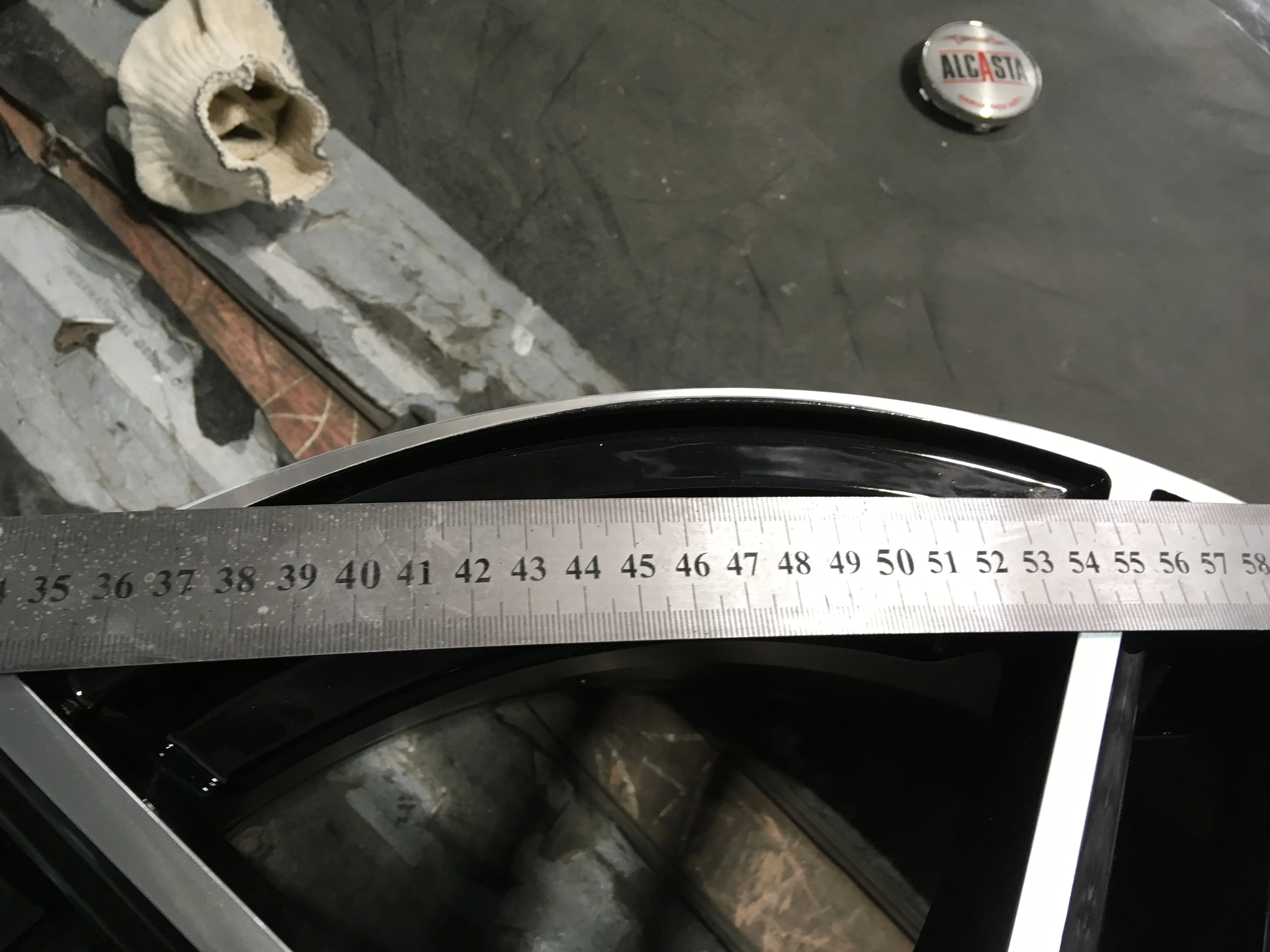 Диск автомобильный Распродажа F-12 NZ 7X17/5X112 ET43 D66.6 BKF*(Дефект литья)