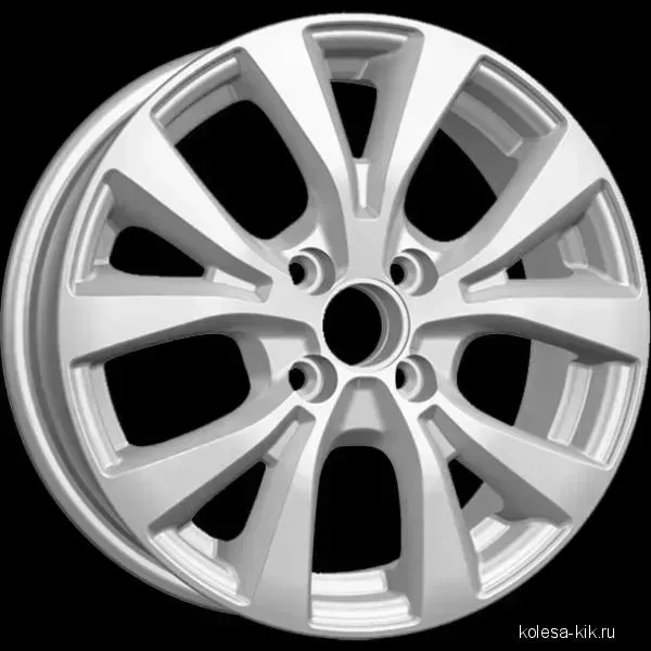 Диск автомобильный КиКРеплика КС685 КиК 6X15/4X100 ET48 D54.1 сильвер