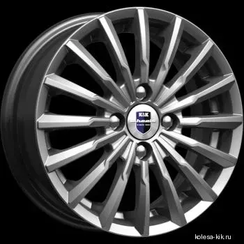 Диск автомобильный RAPID Акцент-оригинал 5.5X14/4X100 ET46 D54.1 дарк-платинум