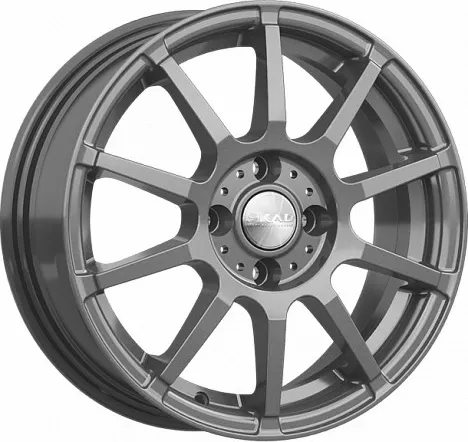 Диск автомобильный СКАД АКИТА 6X15/4X100 ET40 D60.1 графит