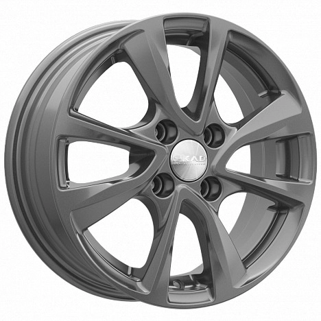Диск автомобильный СКАД НИЦЦА 5.5X14/4X100 ET45 D67.1 графит