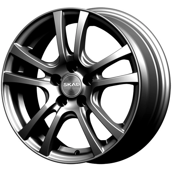 Диск автомобильный СКАД ДЕЛИ 6X15/4X100 ET40 D60.1 графит