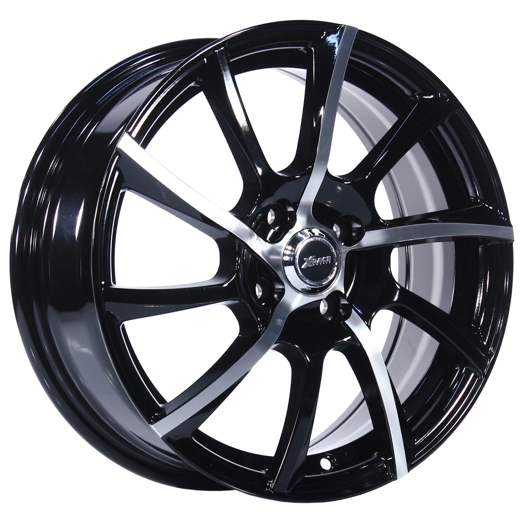 Диск автомобильный X-RACE AF-14 6.5X16/4X100 ET49 D54.1 BKF