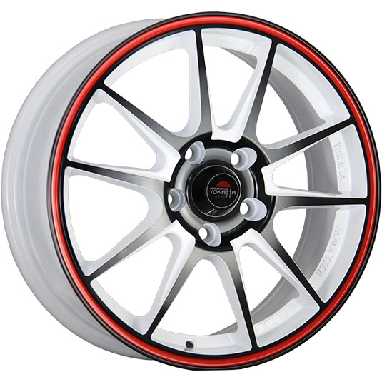 Диск автомобильный YOKATTA MODEL-15 6X15/4X100 ET36 D60.1 W+B+RS