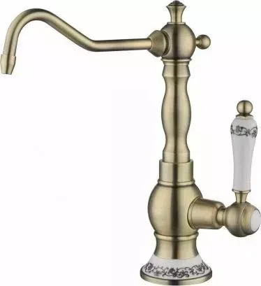 Кран для кухни ZorG ZR 01 bronze под фильтр