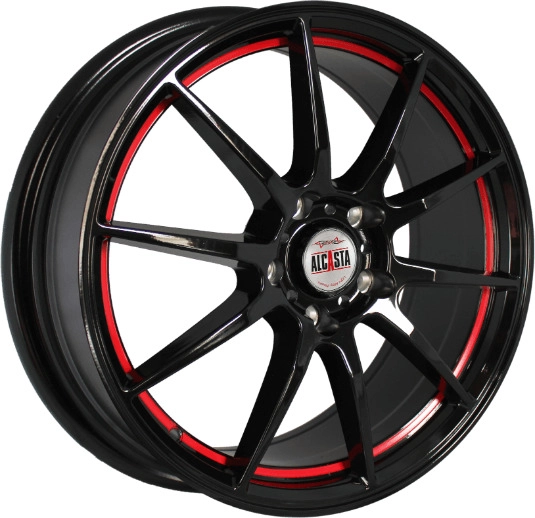 Диск автомобильный Распродажа M23 ALCASTA 6.5X16/5X114.3 ET47 D66.1 BKRSI*(Дефект ЛКП)