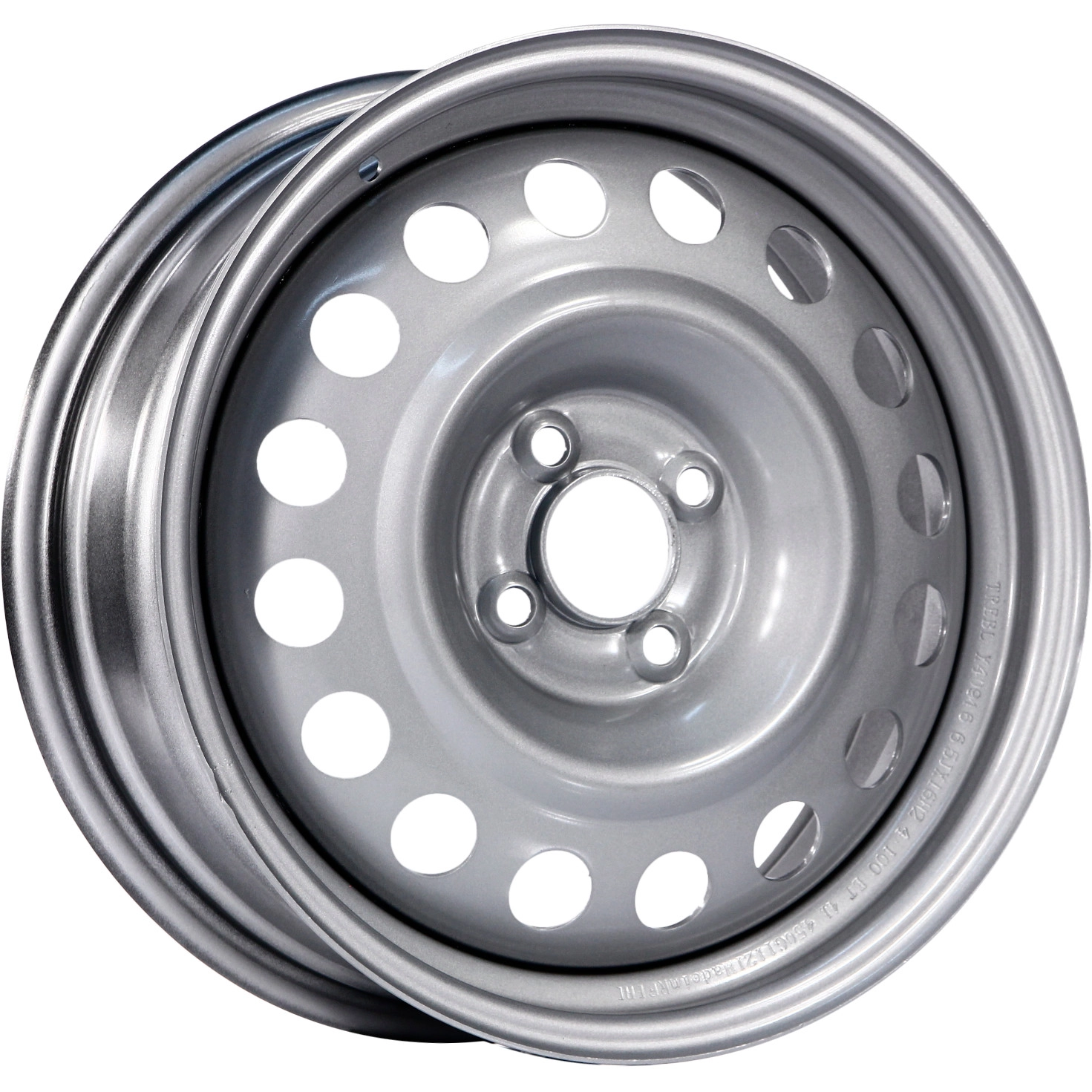 Диск автомобильный TREBL x40006 P 6X15/4X100 ET45 D56.6 SILVER