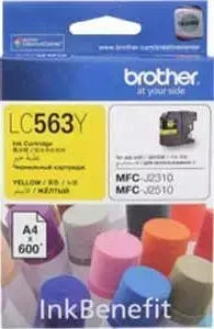 Картридж BROTHER LC563Y