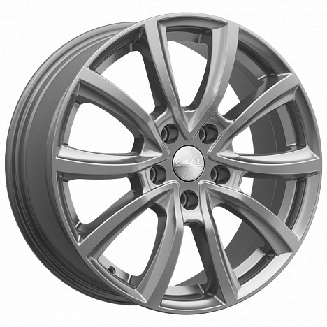 Диск автомобильный СКАД Онтарио 7X17/5X100 ET48 D56.1 Графит
