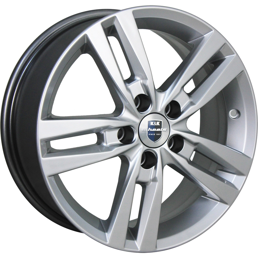 Диск автомобильный КиК Rassvet-(КС865) 6.5X16/5X114.3 ET50 D66.1 сильвер-SK