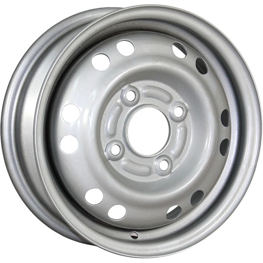 Диск автомобильный TREBL 42E45SP 42E45S P 4.5X13/4X114.3 ET45 D69.1 SILVER