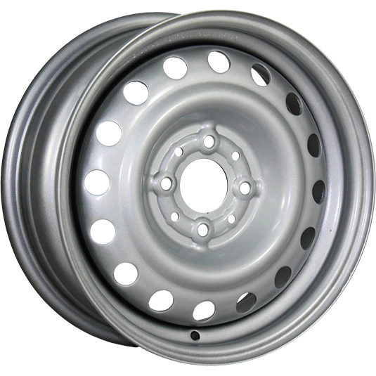 Диск автомобильный TREBL 53A43C P 5.5X14/4X100 ET43 D60.1 SILVER