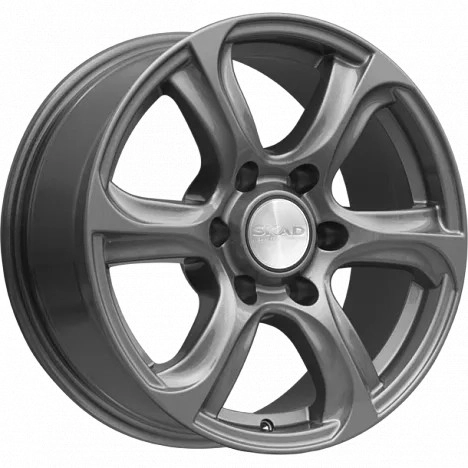 Диск автомобильный СКАД СКАЛА 7.5X17/6X139.7 ET30 D106.2 графит