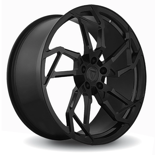Диск автомобильный VISSOL F-555R 9.5X22/5X120 ET49 D72.6 MATTE BLACK
