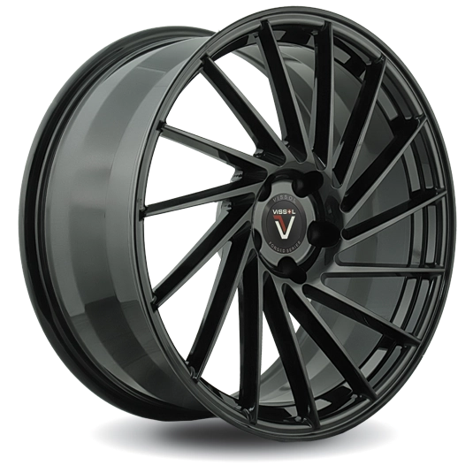 Диск автомобильный VISSOL F-305L 8.5X19/5X114.3 ET25 D60.1 GLOSS BLACK