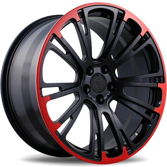 Диск автомобильный VISSOL F-945 8.5X20/5X112 ET39 D66.6 BK+R